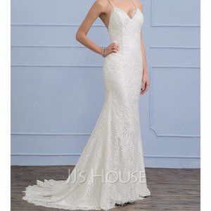 JJs House Wedding Dress NWT Size 0
